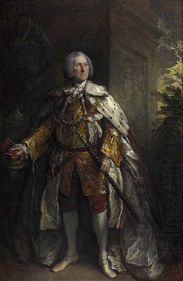 Thomas Gainsborough John Campbell, 4th Duke of Argyll china oil painting image